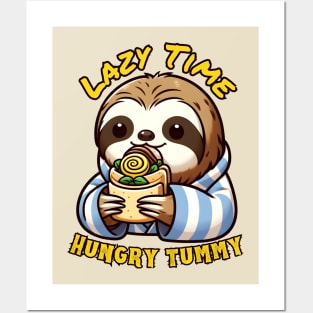 BLT lazy sloth Posters and Art